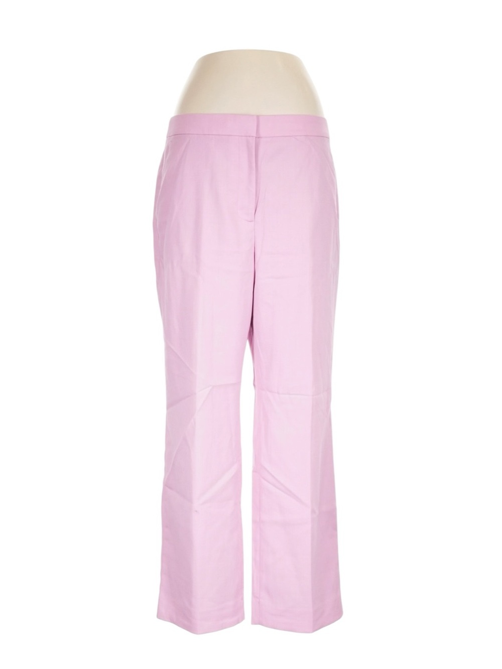 J. Crew Kate Straight Leg Pant in Italian City Wool Blend 12 Pink Office NWT